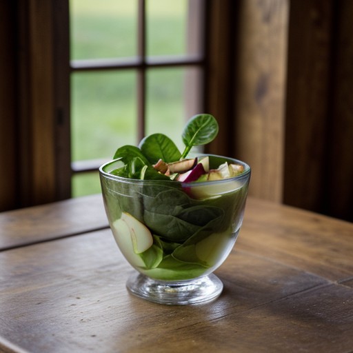 Spinach Apple Salad recipe image