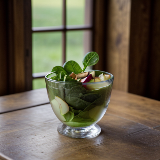 Spinach Apple Salad recipe image