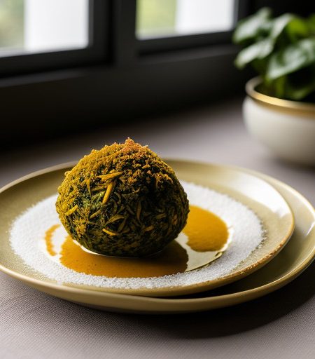 Spinach Ball Curry recipe image