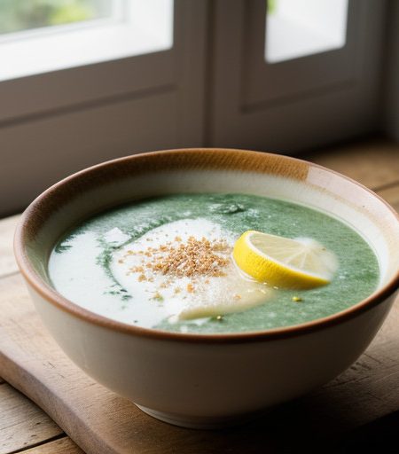 Spinach & Buttermilk Soup recipe image