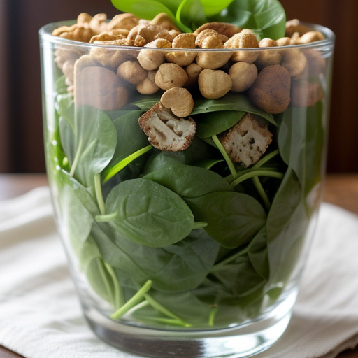 Spinach & Cashew Salad recipe image