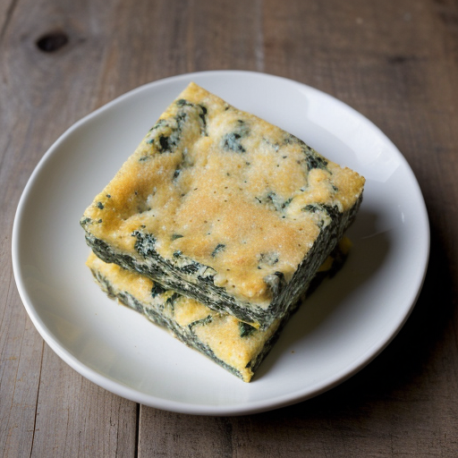 Spinach & Cheese Squares recipe image