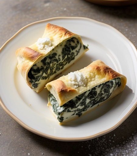 Spinach Cheese Stromboli recipe image