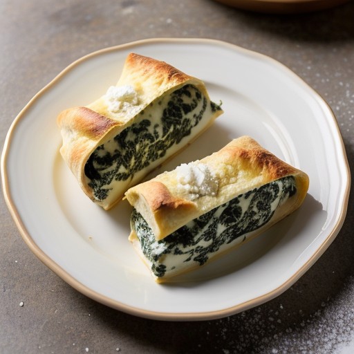 Spinach Cheese Stromboli recipe image