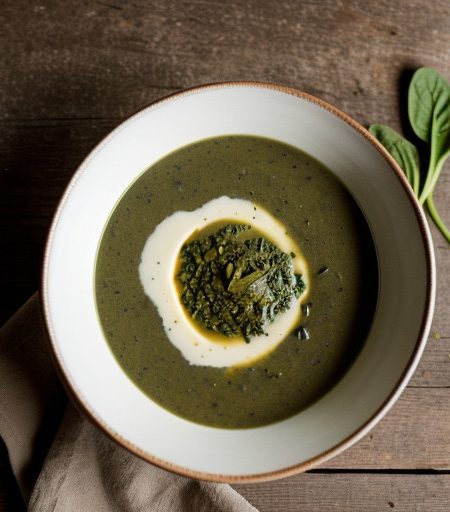Spinach Cream Soup - Wt recipe image