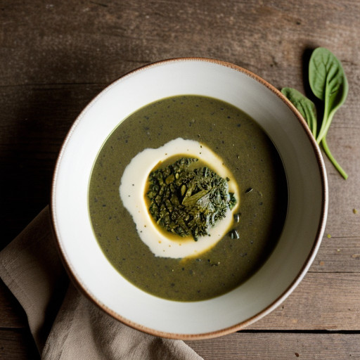 Spinach Cream Soup - Wt recipe image