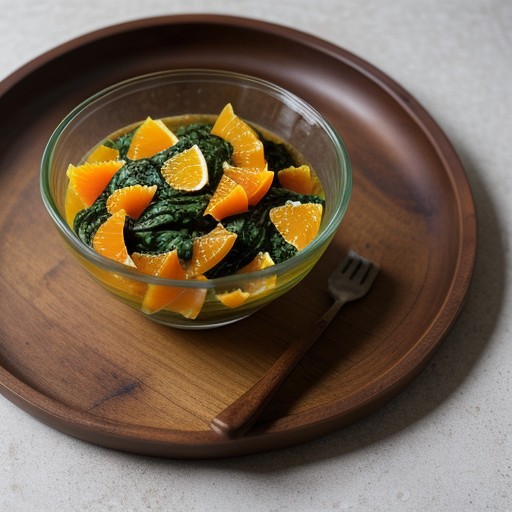 Spinach, Date & Orange Salad recipe image