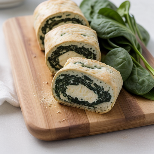 Spinach-Feta Rolls recipe image