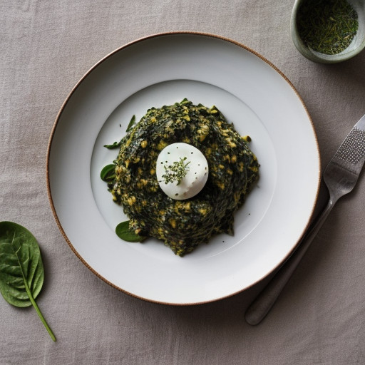 Spinach & Herb Risotto (Fine Cooking recipe image