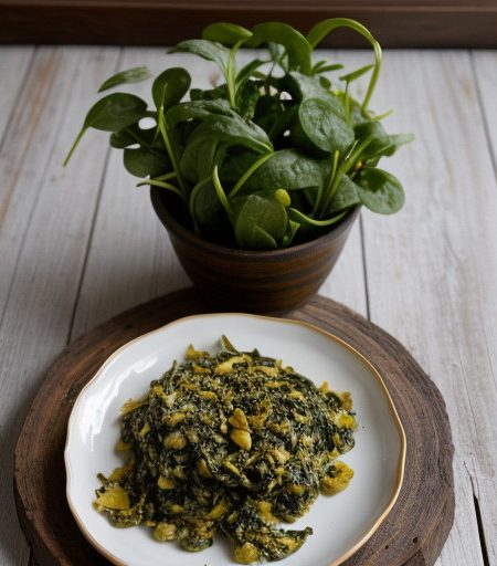 Spinach Kathy Pitts Way+ recipe image