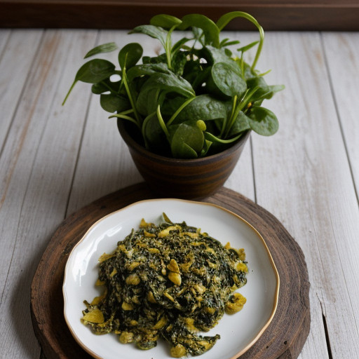 Spinach Kathy Pitts Way+ recipe image