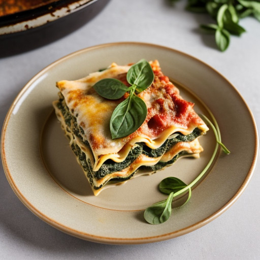 Spinach Lasagna recipe image