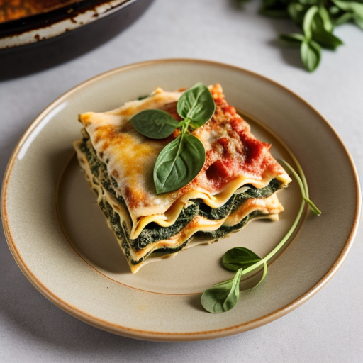 Spinach Lasagna recipe image