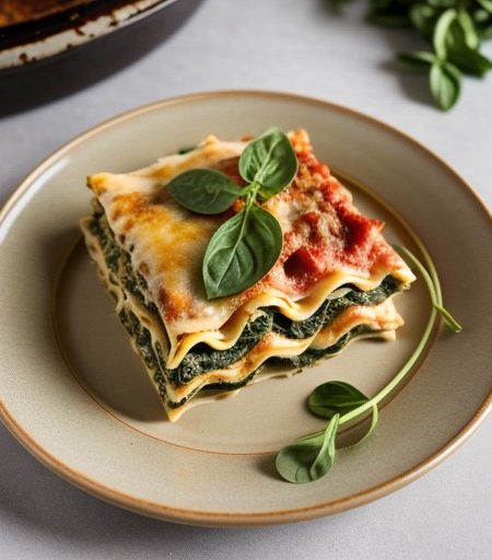 Spinach Lasagna recipe image
