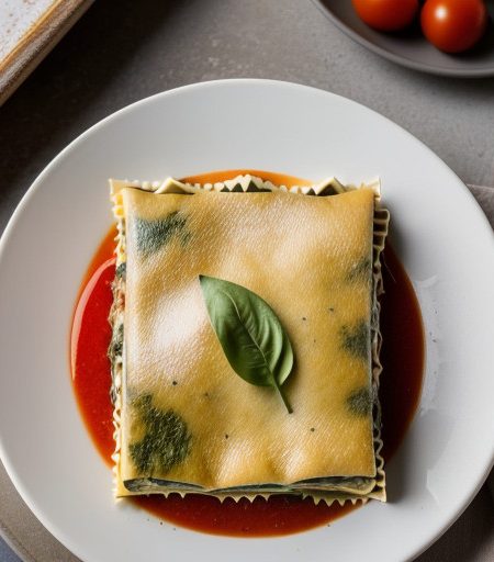 Spinach Lasagna (Lappe recipe image