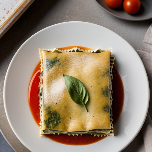 Spinach Lasagna (Lappe recipe image
