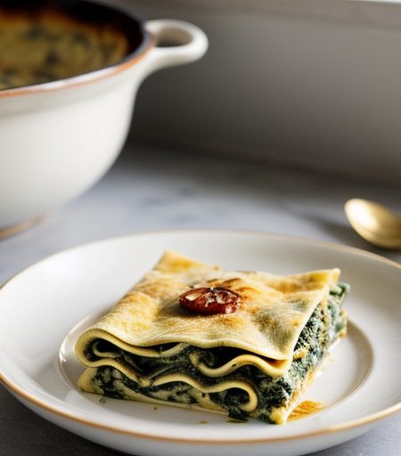 Spinach Lasagne Special recipe image