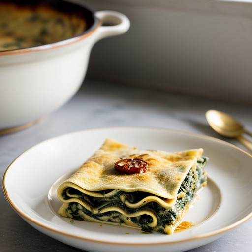 Spinach Lasagne Special recipe image