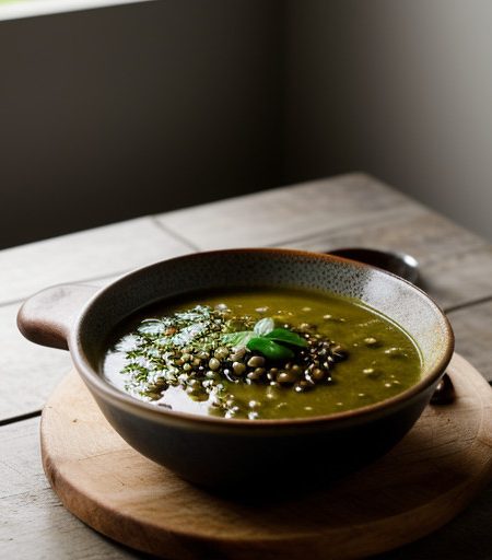 Spinach & Lentil Soup recipe image
