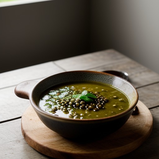 Spinach & Lentil Soup recipe image