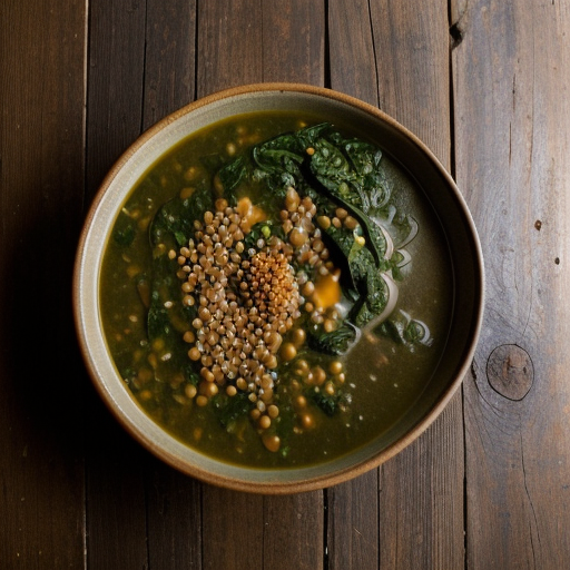 Spinach & Lentil Soup recipe image