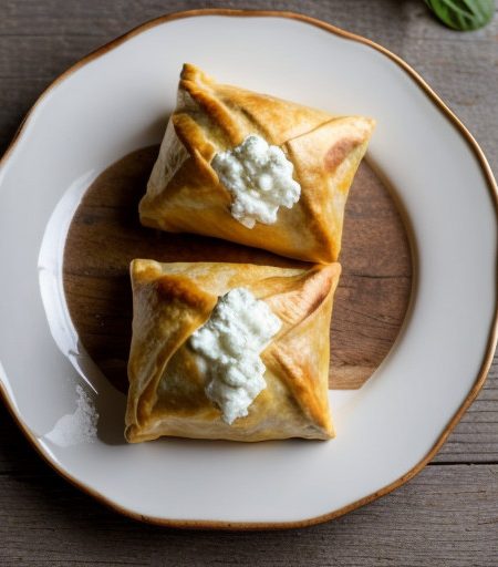 Spinach Parcels recipe image