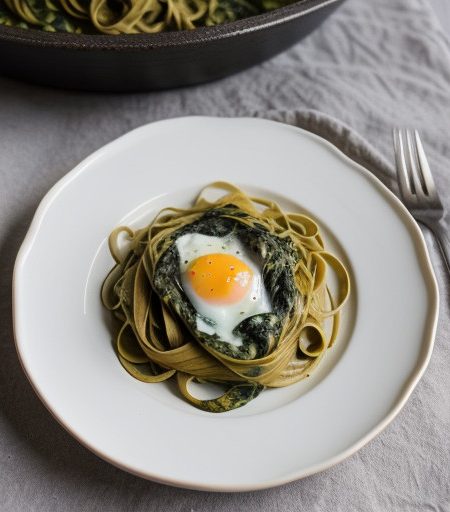 Spinach Pasta recipe image