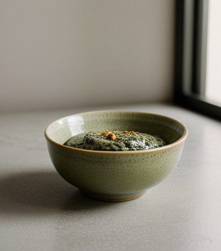 Spinach Pecan Pesto recipe image