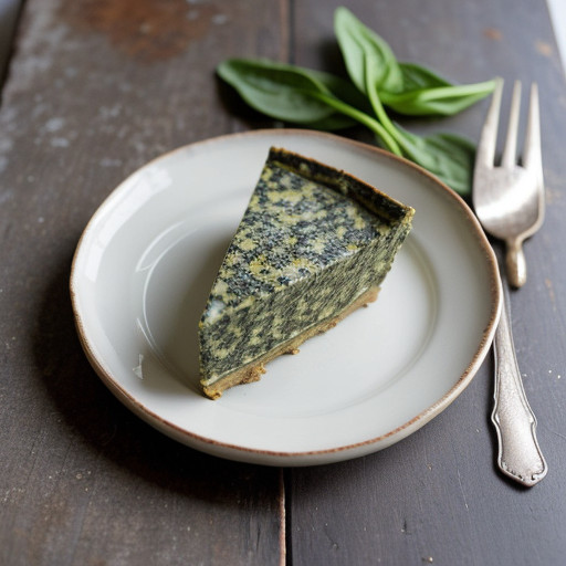 Spinach Pesto Appetizer Cheesecake recipe image
