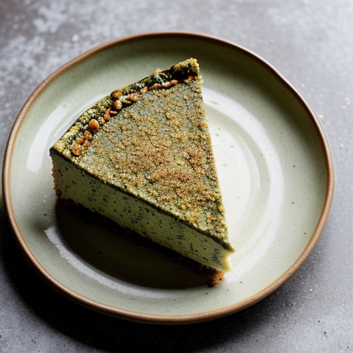 Spinach Pesto Cheesecake recipe image