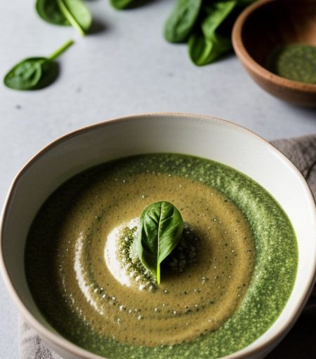 Spinach Pesto Sauce recipe image