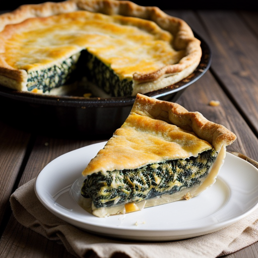 Spinach Pie (Fat Free Well~ Relatively Speak recipe image