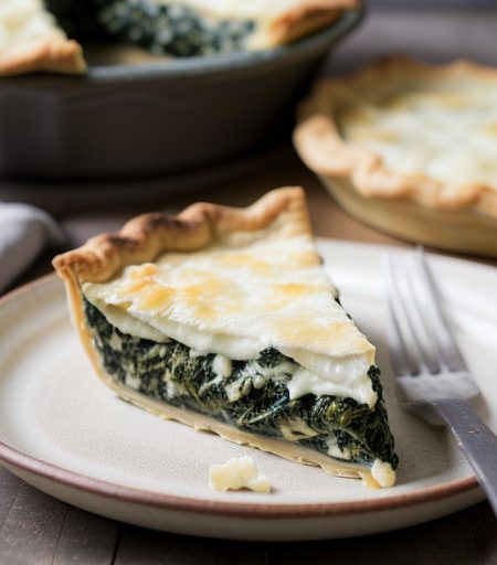 Spinach Pie (Fat Free Well, Relatively Speaking, Fat Fre recipe image
