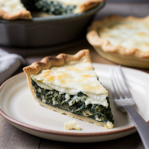 Spinach Pie (Fat Free Well, Relatively Speaking, Fat Fre recipe image