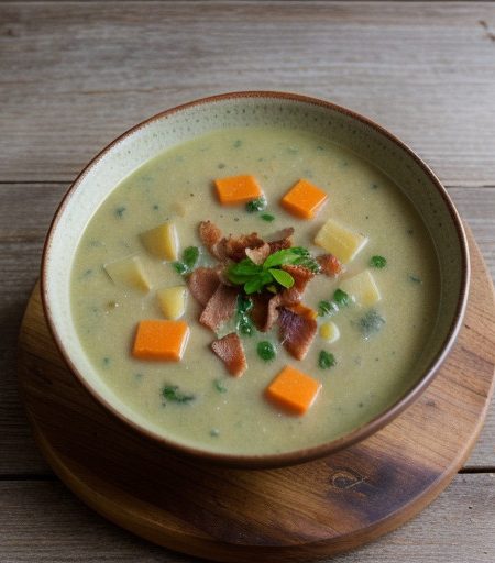 Spinach & Potato Soup recipe image