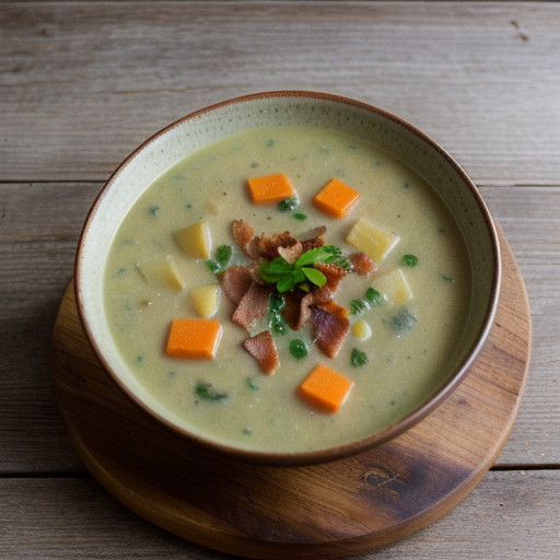 Spinach & Potato Soup recipe image