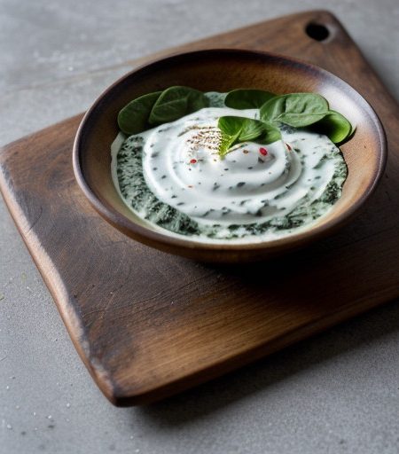 Spinach Raita - Palak Raita recipe image