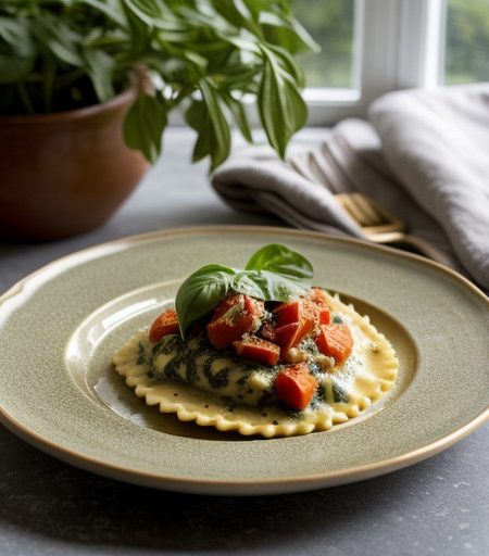 Spinach Ravioli recipe image