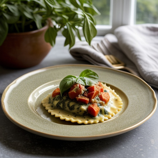 Spinach Ravioli recipe image