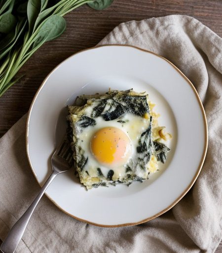 Spinach & Rice Gratin recipe image