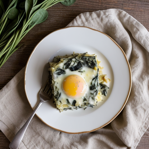Spinach & Rice Gratin recipe image