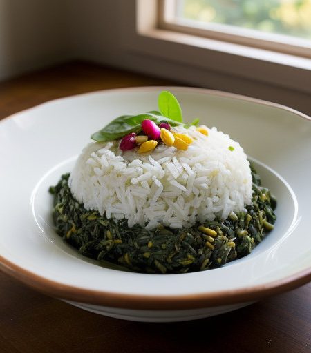 Spinach Rice Salad recipe image