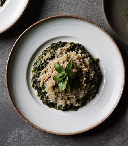 Spinach Risotto recipe image