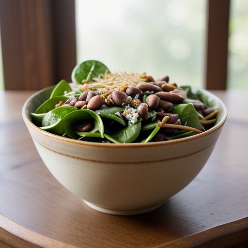 Spinach Salad Orientale recipe image