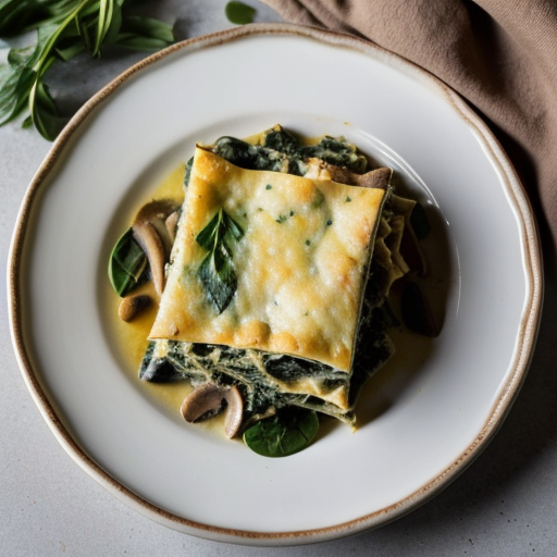 Spinach & Seafood Lasagna recipe image