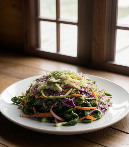 Spinach Slaw recipe image