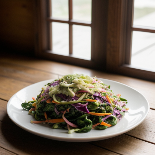 Spinach Slaw recipe image