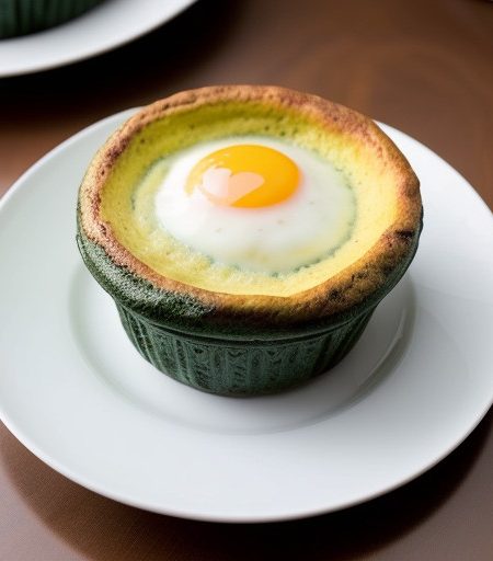 Spinach Souffle Brunch Potatoes- recipe image