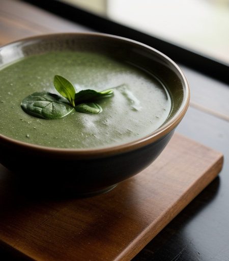 Spinach Soup(english recipe image