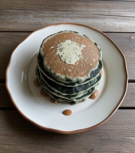 Spinach & Stilton Pancakes recipe image